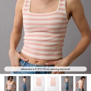 Square Neck Main Squeeze Tank Top